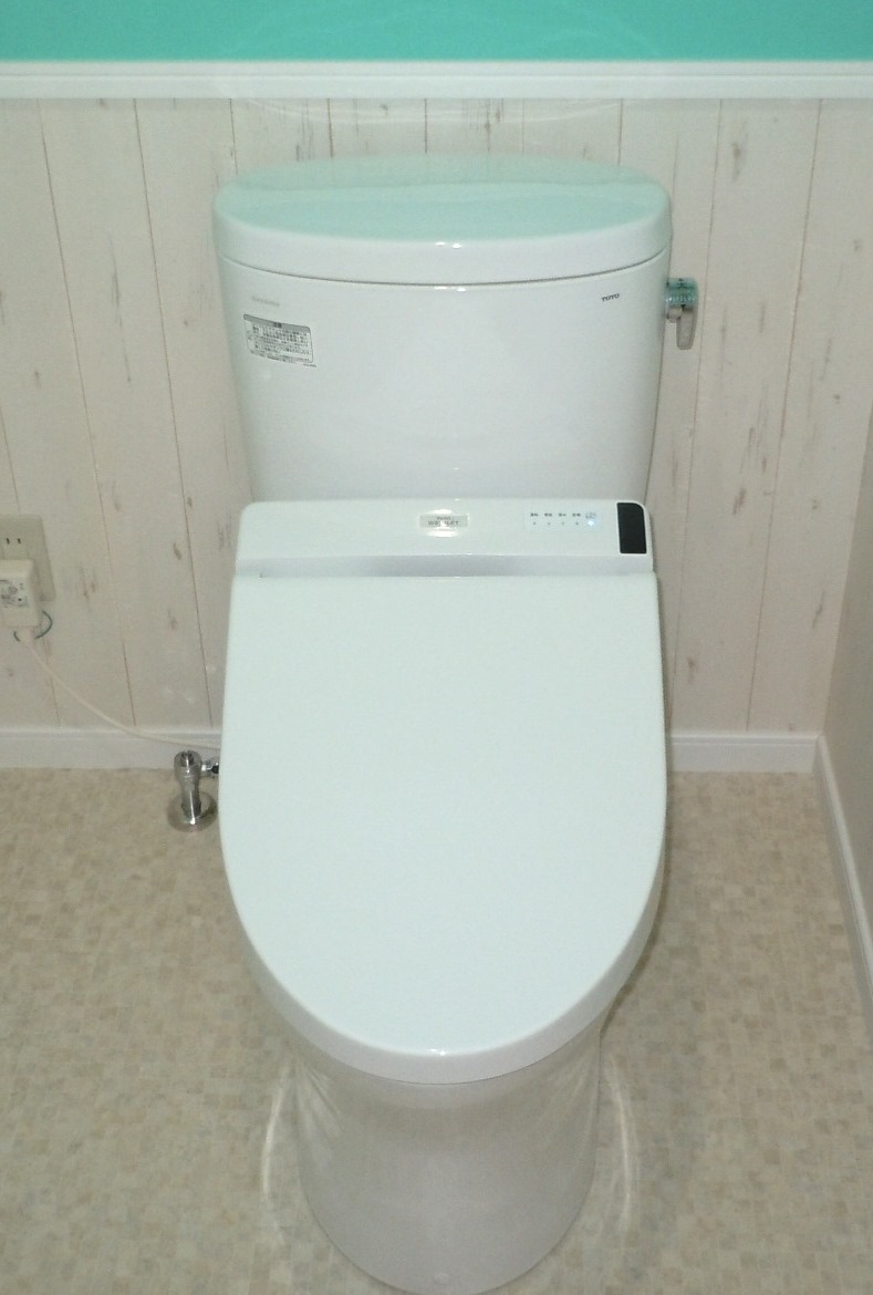 トイレのクロス ヤマシナのリフォーム 千葉県鎌ケ谷市 船橋市でリフォームなら