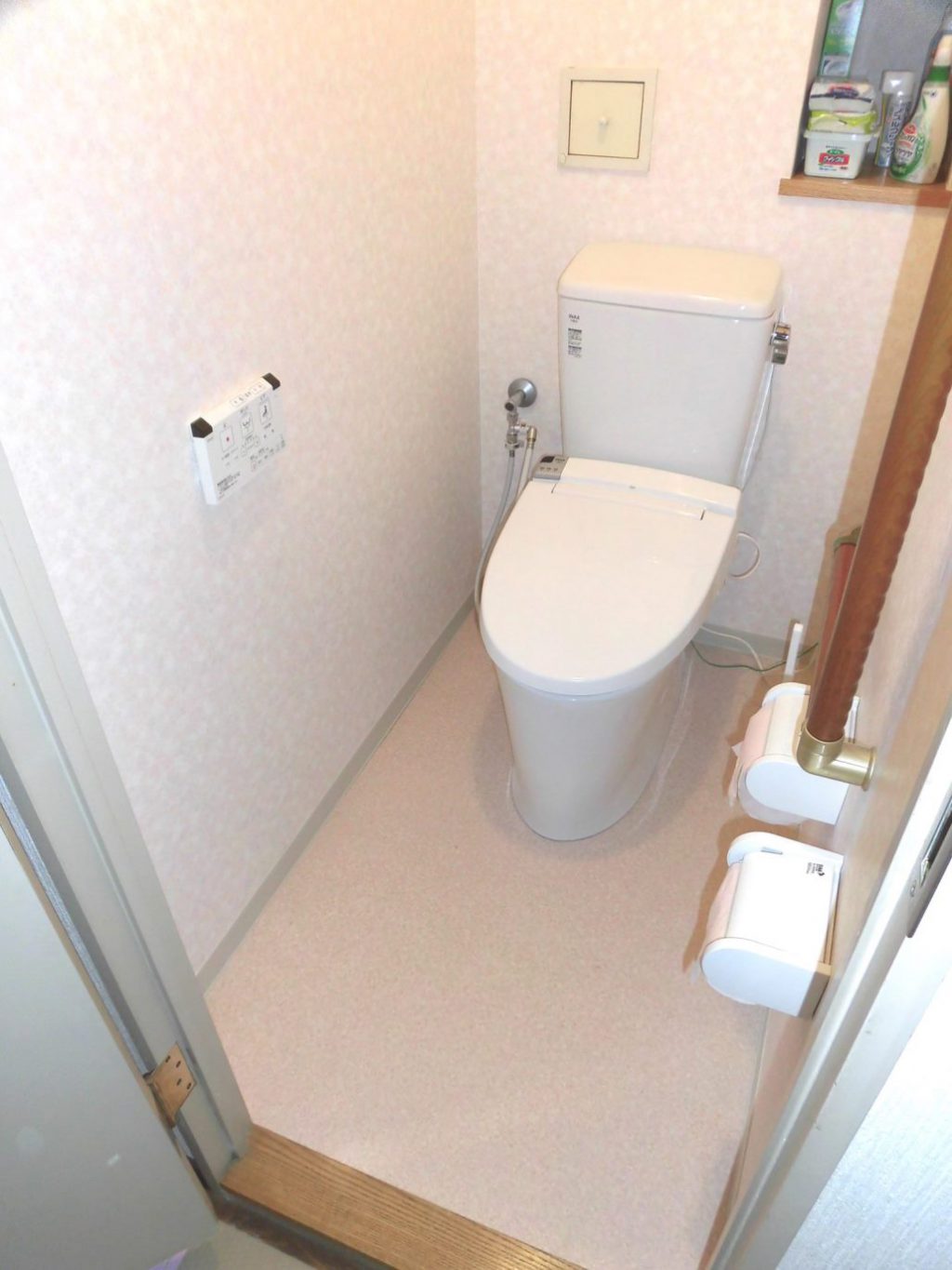 トイレの壁紙は遊び心を ヤマシナのリフォーム 千葉県鎌ケ谷市 船橋市でリフォームなら